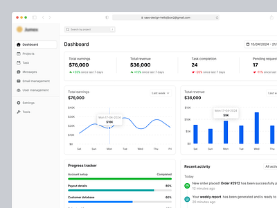 Project Management Admin Dashboard 👨🏻‍💻💼 admin dashboard dashboard management management dashboard performance dashboard performance tracking productive dashboard project project management project management dashboard saas saas business saas dashboard task task list task management team work dashboard to do dashboard web web app