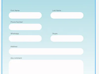 Registration Page (mobile) daillyui graphic design ui