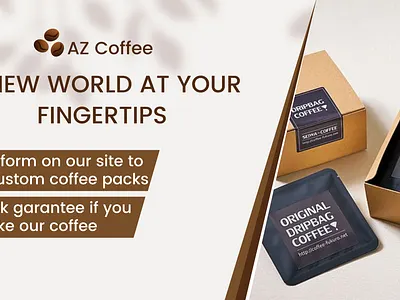 AZ Coffee Poster branding coffee design graphic design landscape marketing poster