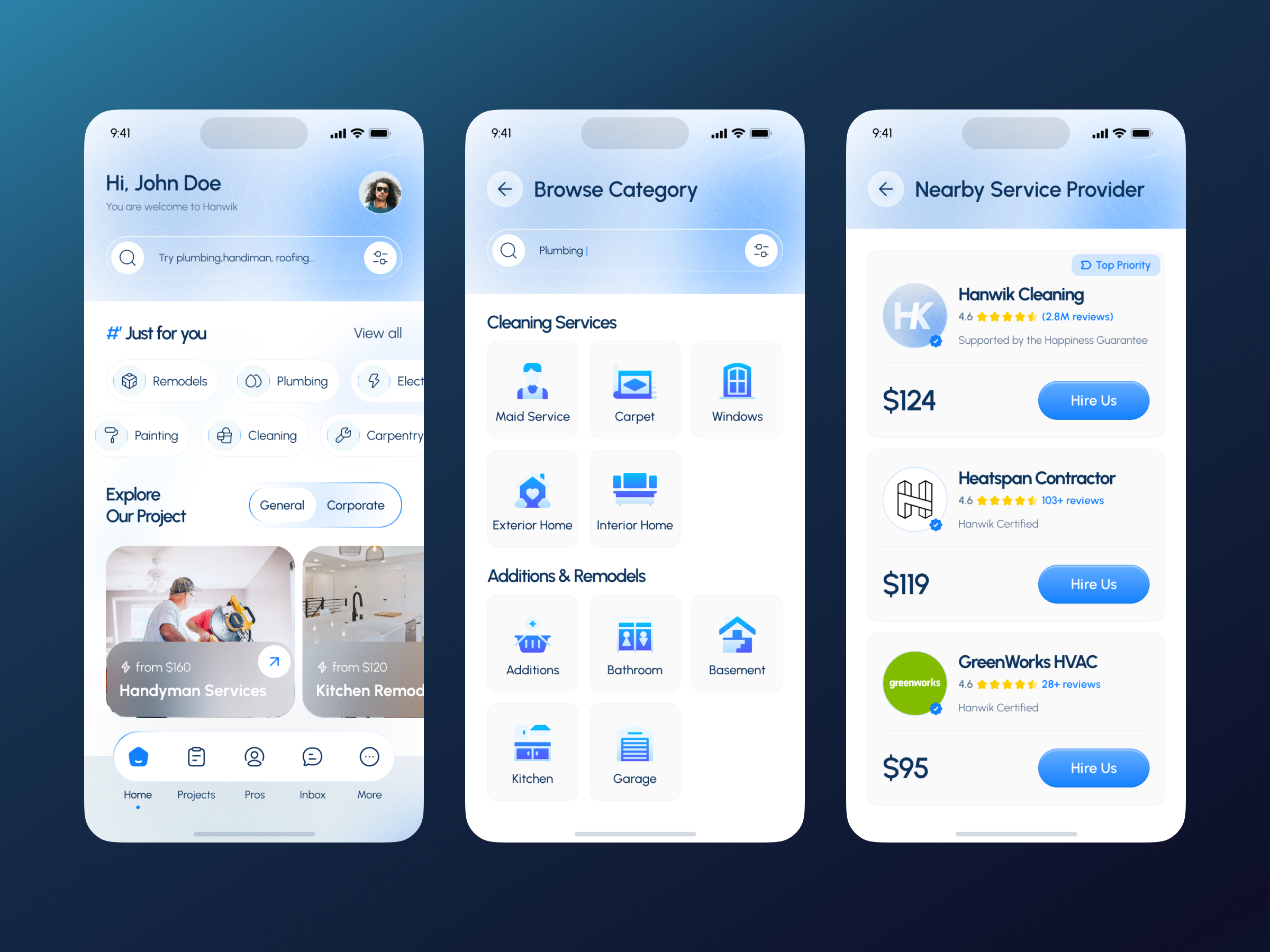 Example of Mobile App UI/UX Design (10/15 Pages)