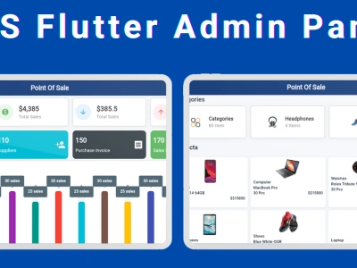 Flutter Admin Panel - POS Inventory Flutter Admin Panel admin panel admin panel design dashboard dashboarddesign dashboardui flutter template flutter ui kit graphic design inventory management inventory management system point of sale pos ui ui kit