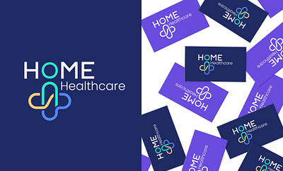 Home Health Care Logo branding graphic design logo