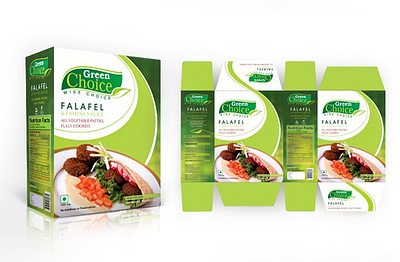 Green choice box package and label design branding graphic design logo motion graphics