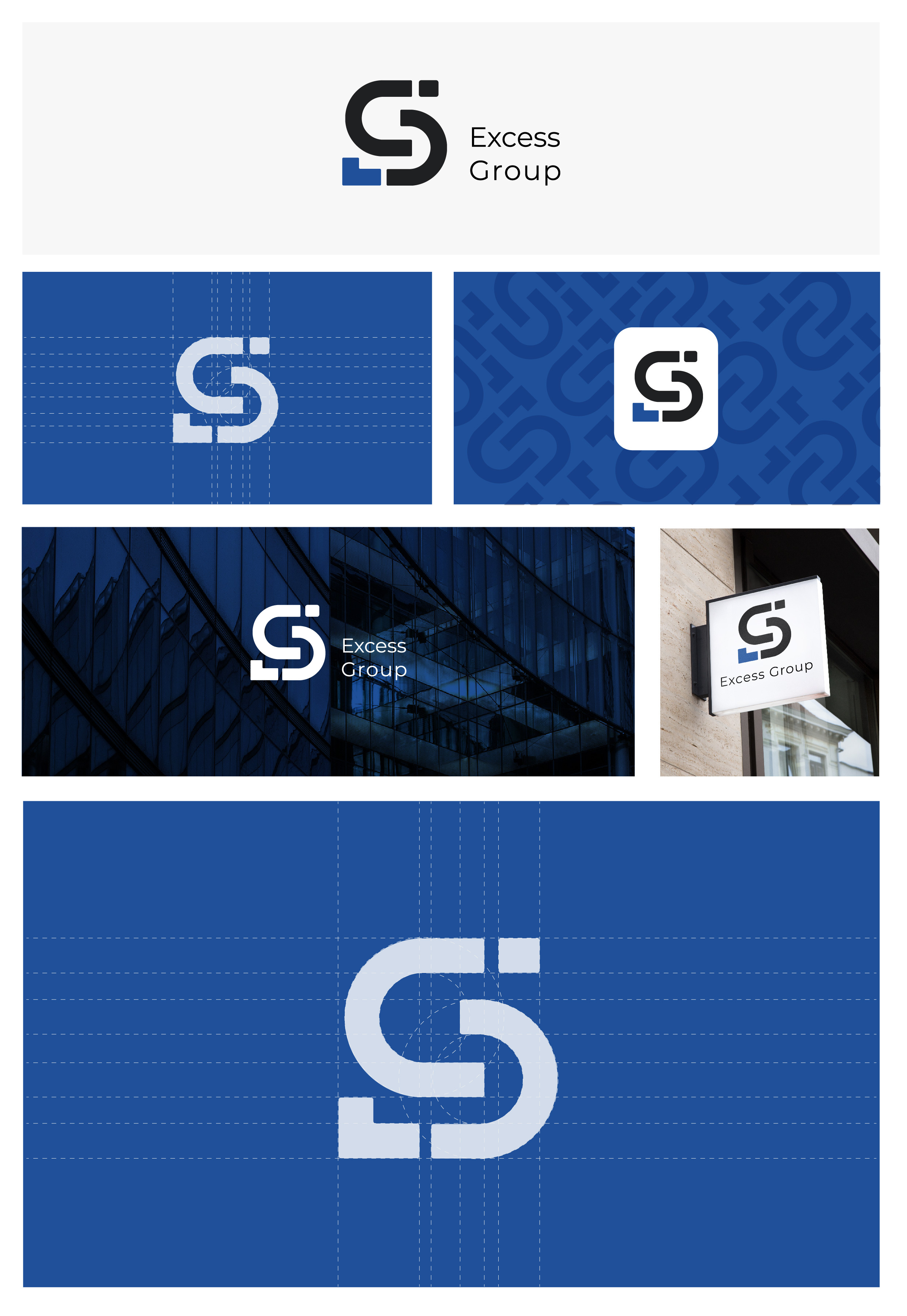 Excess Group Logo Design branding graphic design logo
