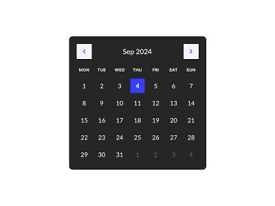 Calendar/ Date Picker app design figma graphic design ui ux