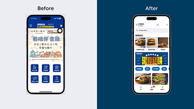 La morning - Restaurant app redesign ui