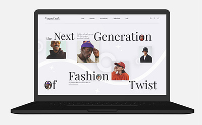 Fashion design ui design