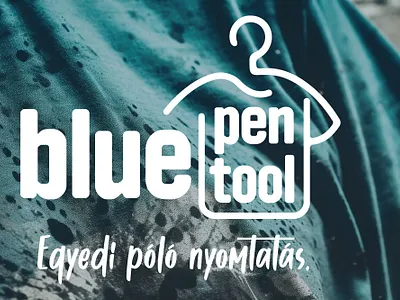 Bluepentool t-shirt printing company logo bluepentool egyedi polo grafica hargita megye kubanek csaba logo logo design pulcsi póló t shitr udvarhely vasarhely