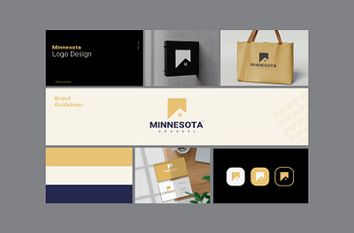 Real Estate Minnesota minimalist logo design brand brandidentity branding brandmark casestudy graphic design logo logodesign minimalist minnesota real estate uk