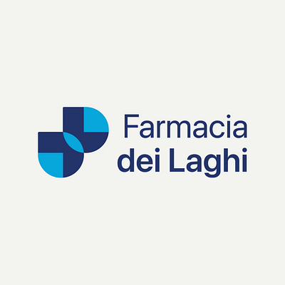 Farmacia dei Laghi - Brand Identity animation brand brand identity branding design doctor graphic design lake logo logo animation logo design logo ecosystem medical pharmacy typeface typography visual identity water wellness