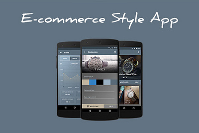 E-commerce Style App android android app e commerce e commerce style app material design minimalistic nexus 5 photoshopcc shop