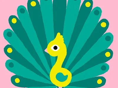 Léon art bird design drawing graphic design illustration