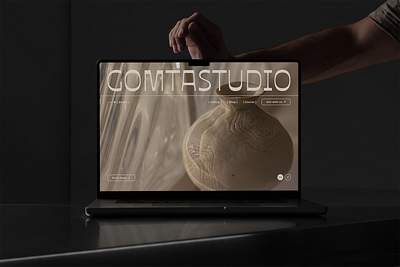 GOMTA Studio Website branding graphic design typogarphy ui website