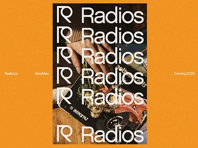 Radios | Brand Experimentation— brand branding design identity illustration logo people software startup tech typography ui web