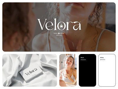 Velora Brand Identity brand brand identity branding design graphic design illustration logo ui ux vector