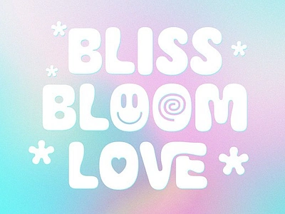 Bliss Bloom Bubbly Cute Typeface agency anime bakery balloon barbie bauhaus bliss bloom bubbly bliss bloom bubbly cute typeface bubble bubbly cute typeface chic chic font chick chocolate cursive font cute fantasy girl music round