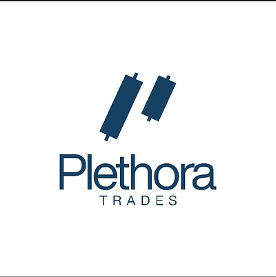 Plethora Trades branding design forex graphic design illustrator logo trading