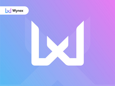 Wynex- Logo Design Concept artificial blockchain branding creative credit crypto currency decentralized defi intelligence logo logo design logo designer marketing modern technology token trust w logo x logo