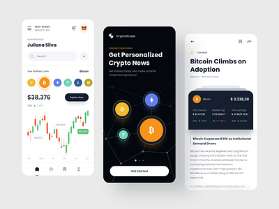 AI-Powered Crypto News Aggregator ai aipowered altcoinupdates blockchainupdates chart coin crypto cryptoalerts cryptoanalysis cryptonews graph investment market news realtimecrypto