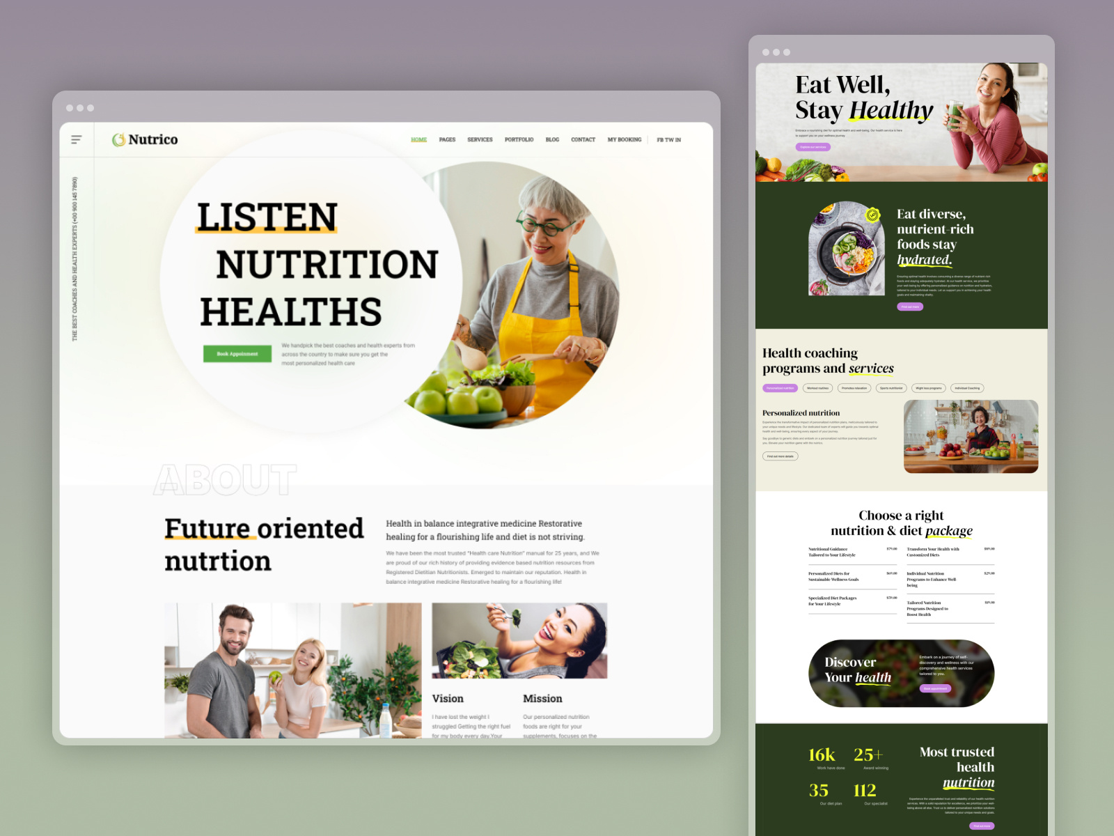 Nutrico - Nutrition Health Services WordPress Theme health and wellness health coach health coach theme healthy foods healthy lifestyle healthy living medical website mobile friendly nutrition services responsive seo friendly uiux vegetarian webdesign webdevelopment wellness blog wellness coach wellness website wordpress theme yoga