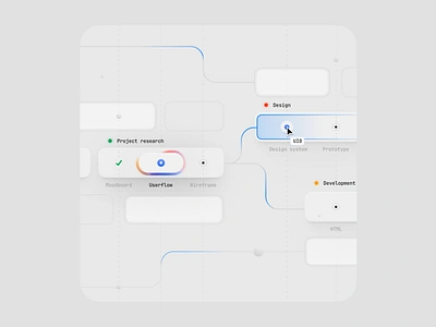 Project Timeline – for Bento Pro v.2 bento bento card bento pro branding clean composition design illustration minimal project project timeline ui ui design ux ux design web design