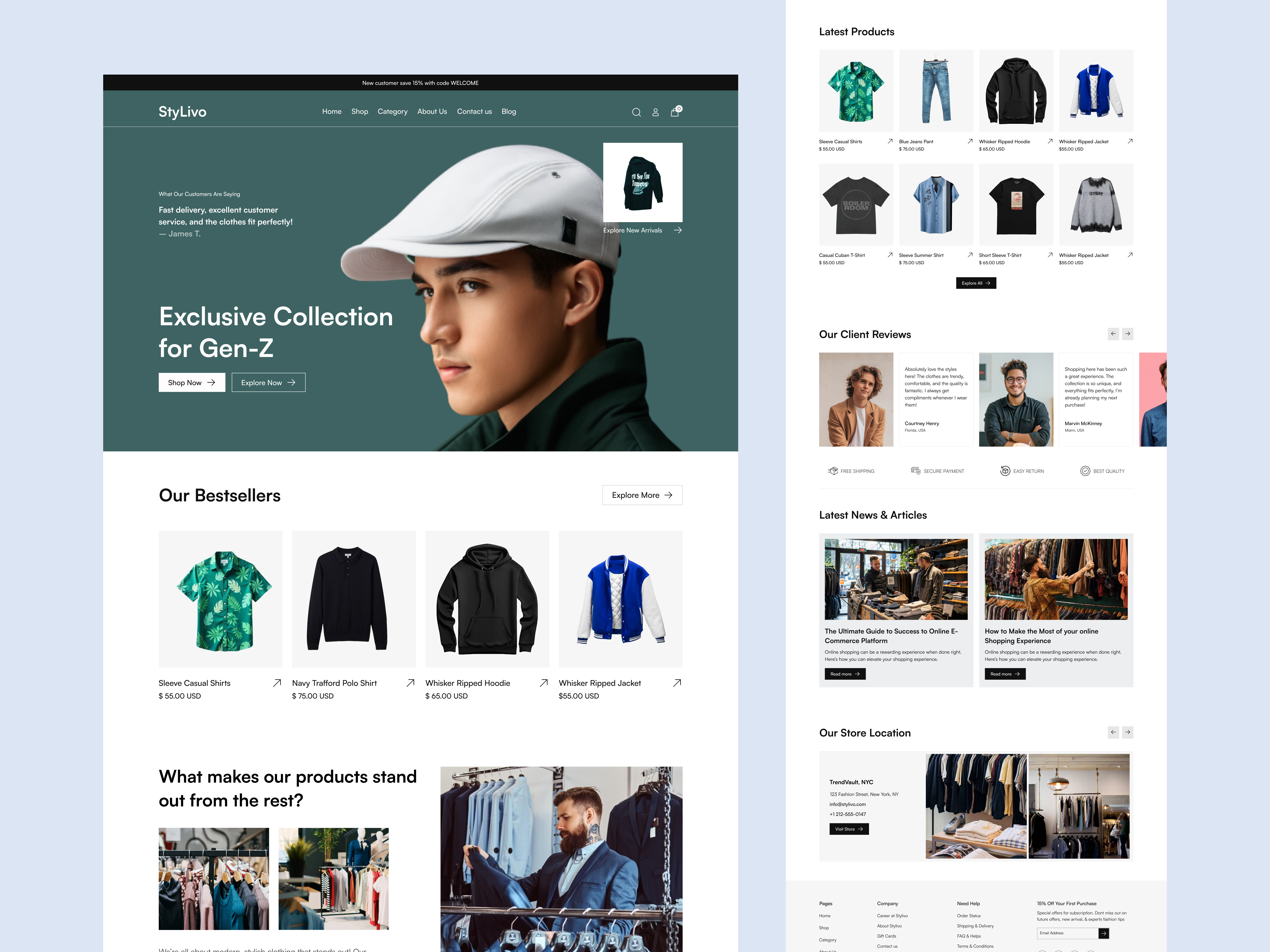 Fashion Ecommerce Website e commerce website design e commerce website ui design fashion website fashion website design fashion website ui design ui uiux uiux design