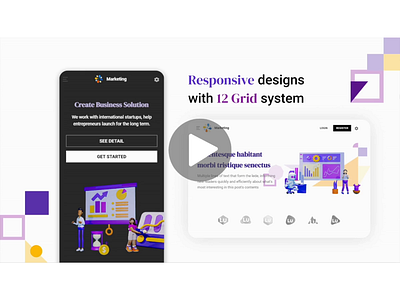 Minimal Responsive Web Designs and Mobile App Designs 3d advertising app apps character clean content dark mode elegant figma illustration landing page luxury material ui minimal simple ui ux web design website