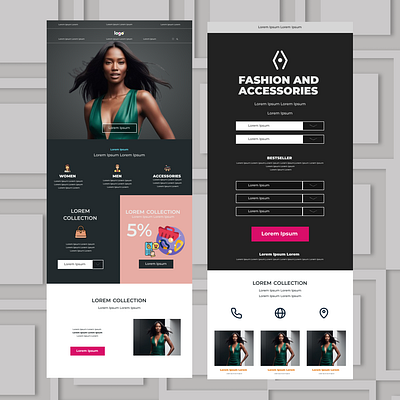 Fashion Store app branding design graphic design illustration logo typography ui ux vector