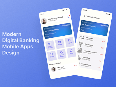 Digital Banking Mobile Apps bankingapps figma uiux