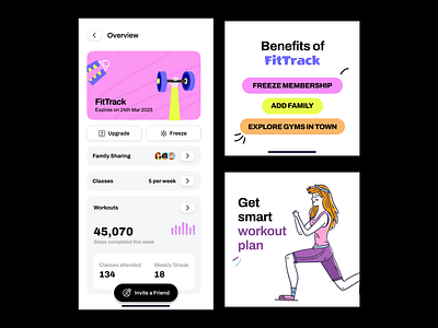 Fitness App exercise tutorials fitbit fitbod fitness planner fitness tracker gym planner health fitness home workout lazyfit mindbody mobile nike run club planet fitness workouts product design strava track your fitness training ui ux workouts