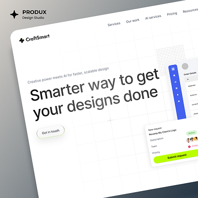 Design Smarter with AI aidesign designsimplified interface