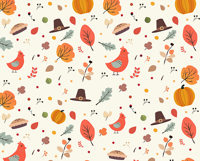 Thanksgiving day! // doodles 2d illustrations autumn celebrate design doodles graphic design illustration illustrator leaves thanksgiving turkey