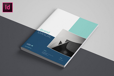 Brand Guidelines Template brand brochure brand design brand guideline brand manual brand style branding indesign style guide