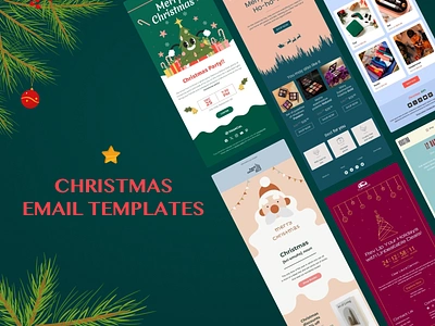 Christmas Email Templates email email builder email campaign email design email marketing email newsletter email templates html email newsletter stripo email ui ux web design