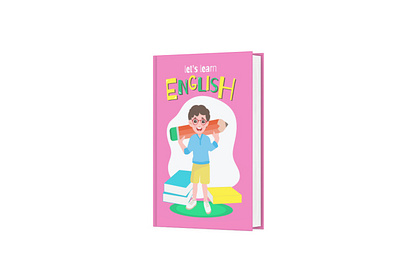 Cover for english book book cover cartoon cute design graphic design illustration mood