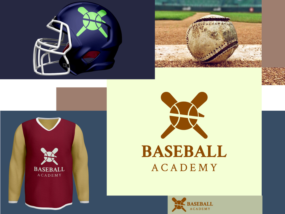 Baseball logo concept athlete baseball logo brand branding design graphic design identity logo logo design minimalist logo pictorial logo vector