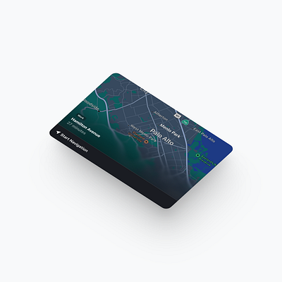 Map ui design. clean dark graphic design minimalist ui webdesign