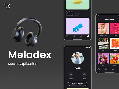 Melodex – Сutting-edge Music Discovery Platform android flutter ios mobile music