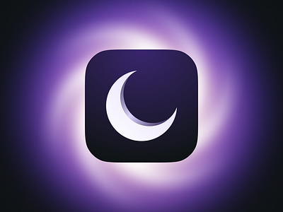 Light Wallet App Icon - Origin app crypto dapp galaxy logo moon space spark ui wallet web3