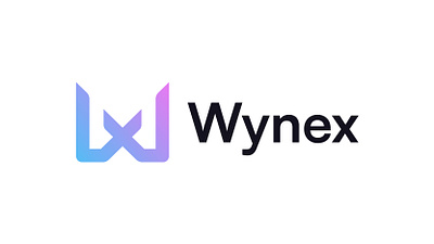 Wynex- Logo Design Concept artificial blockchain branding creative credit crypto currency decentralized defi finance logo logo design logo designer market modern nfts technology token trust web3