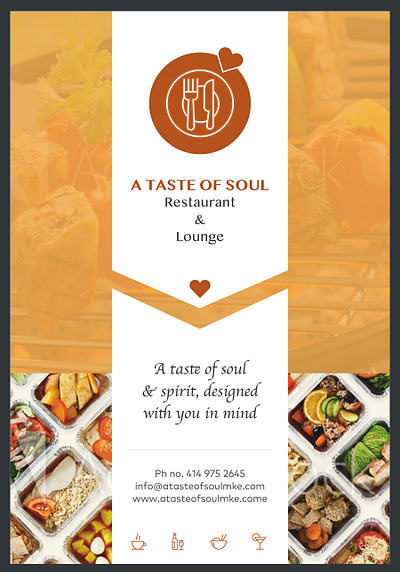 Print Design - Menu Card graphic design print print design ui