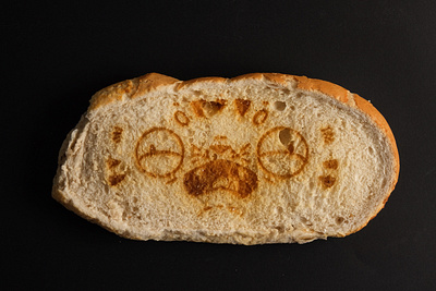 Tiger Tiger bread bread illustration laser cutter