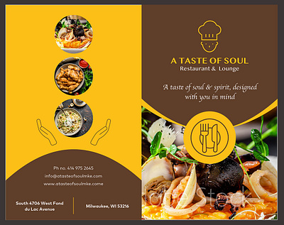 Print Design - Menu Card graphic design print design ui