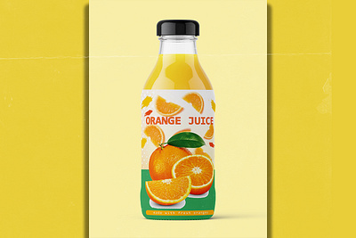 Juice Label Design juice bottle label design