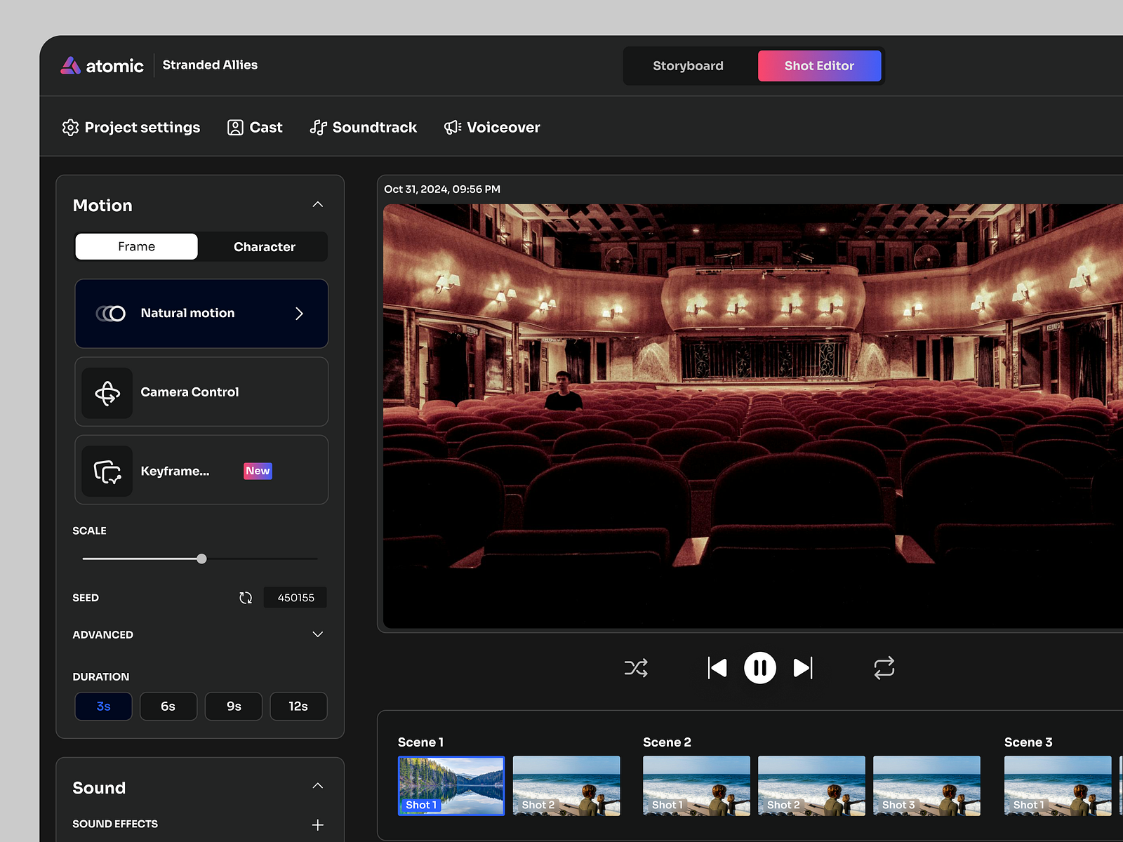 Ai Flim Generator by Hashib Hossain on Dribbble