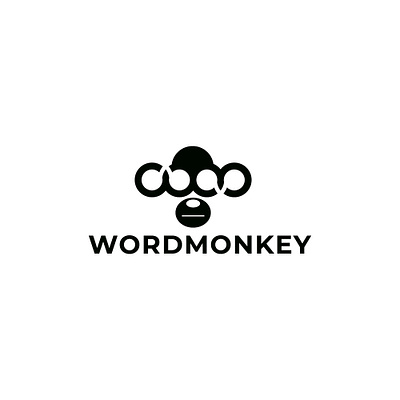 WM_monkey_logo brandiderntity branding brandmark companylogo graphic design illustrator logo monkey logo wm