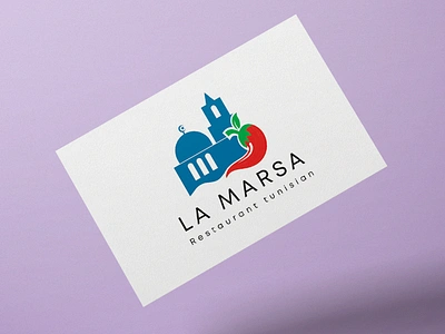 Restaurant logo la marsa adobe illustrator adobe photoshop branding design graphic design illustration logo ui vector