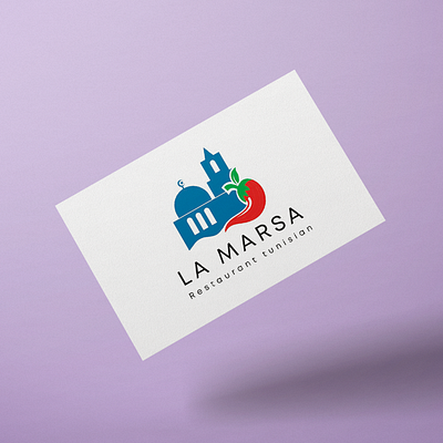 Restaurant logo la marsa adobe illustrator adobe photoshop branding design graphic design illustration logo ui vector