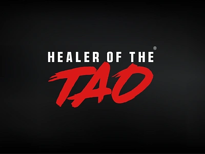 Healer of the Tao Logo branding design graphic design illustration logo typography vector