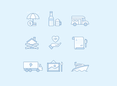 Insurance icon design